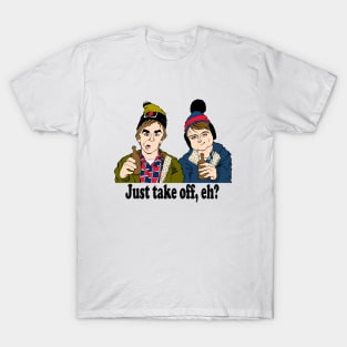 SCTV BOB AND DOUG MCKENZIE FAN ART T-Shirt
